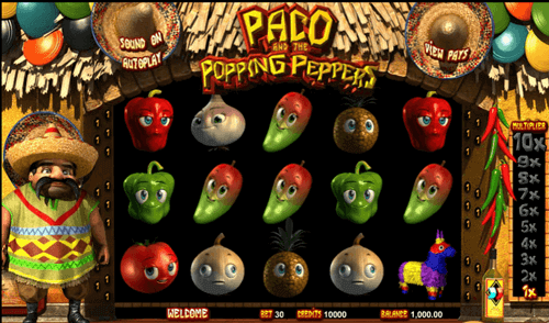 juego tragaperras gratis paco and the popping peppers